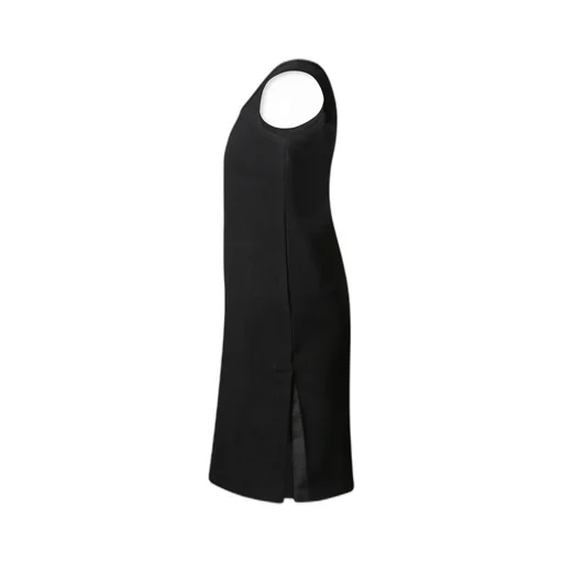 Logo-Plaque Stretch Rib Knit Dress