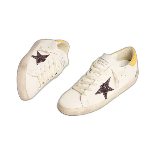 Super Star Low-Top Glittered Sneakers