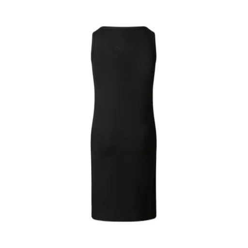 Logo-Plaque Stretch Rib Knit Dress