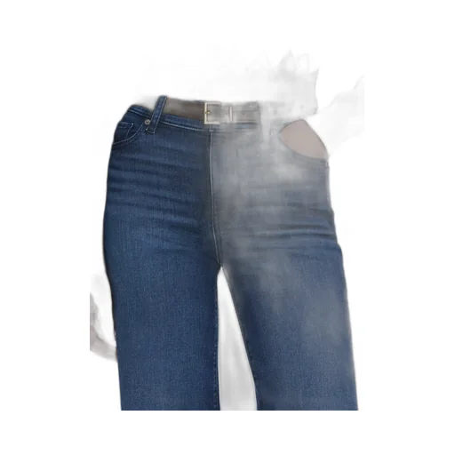 High-Waisted Wide-Leg Jeans