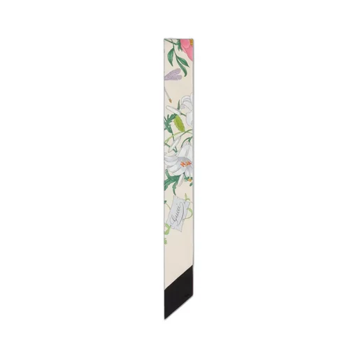 Floral Printed Silk Scarf
