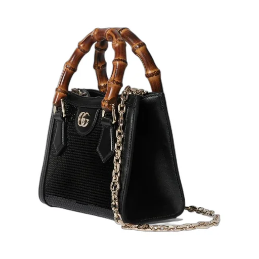 Diana Embroidered Small Tote Bag