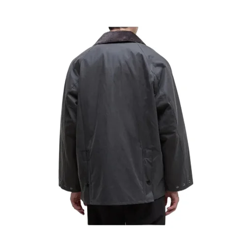 Long-Sleeved Straight-Hem Jacket