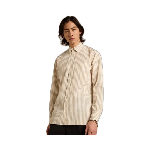 Striped Long-Sleeved Shirt