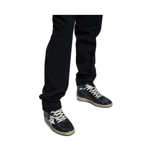 Star Patch High-Top Sneakers
