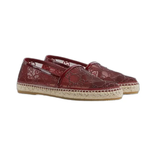 Gg Embellished Espadrilles