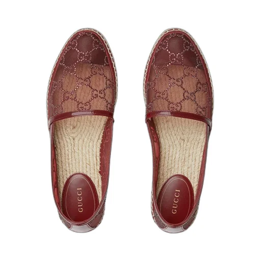 Gg Embellished Espadrilles
