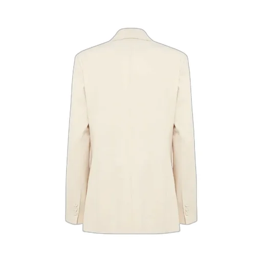 Double-Breasted Long Sleeve Suit Jacket