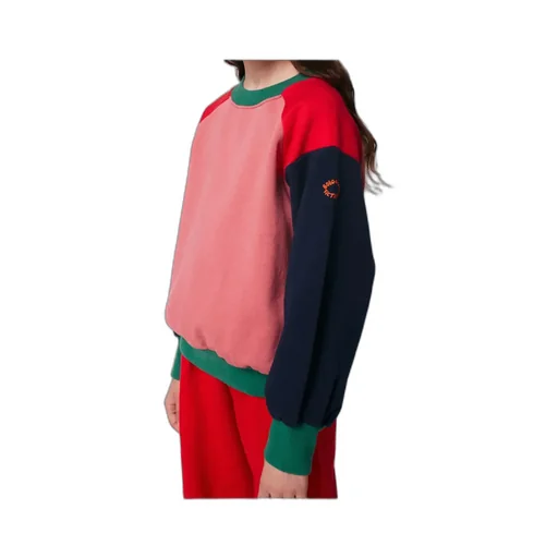 Tic Tac Toe Color Block Sweatshirt