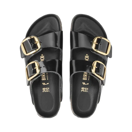 Arizona Double-Buckle Slip-On Sandals