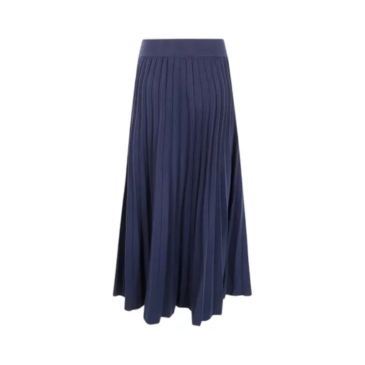 Pleated Midi Skirt