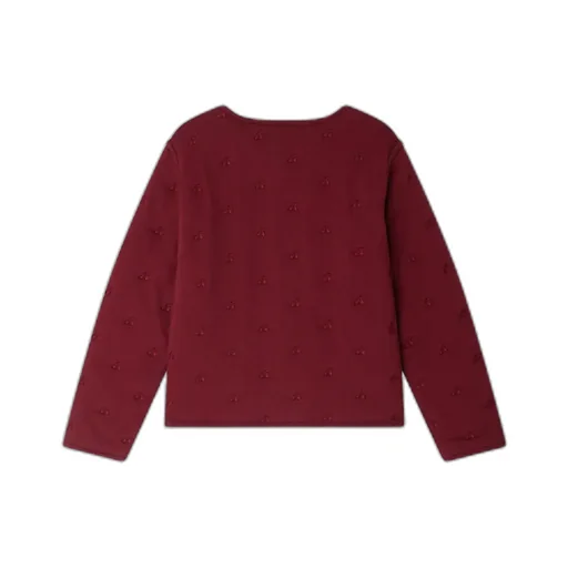 Cherry-Motif Pocket Jacket