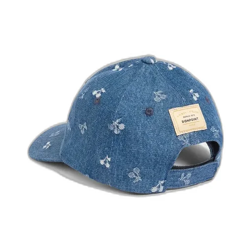 Arnold Cherry Printed Denim Cap