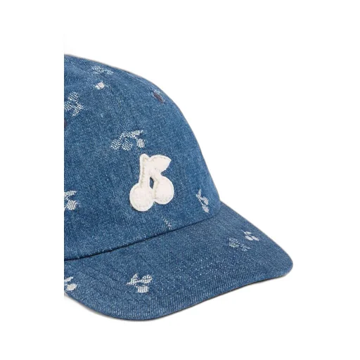 Arnold Cherry Printed Denim Cap