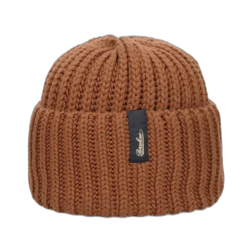 Ribbed-Knit Beanie Hat