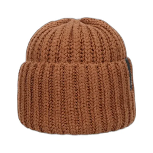 Ribbed-Knit Beanie Hat