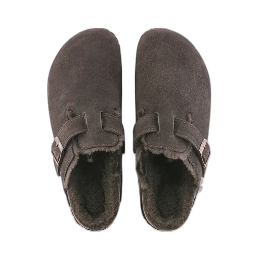 Boston Shearling Slip-On Mules