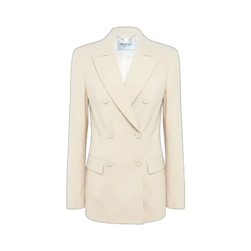 Double-Breasted Long Sleeve Suit Jacket