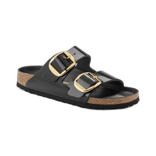 Arizona Double-Buckle Slip-On Sandals