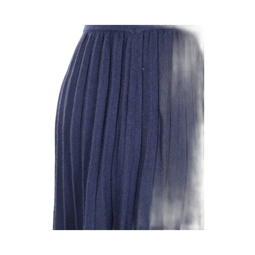 Pleated Midi Skirt