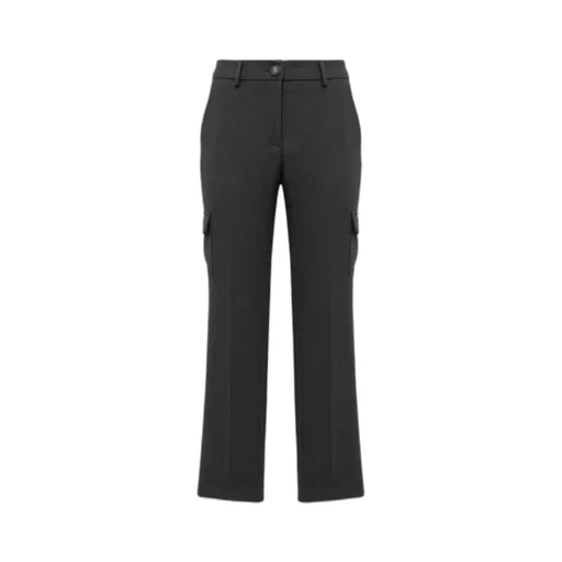Pleated Zipper Casual Pants