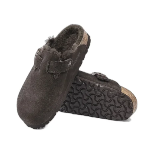 Boston Shearling Slip-On Mules