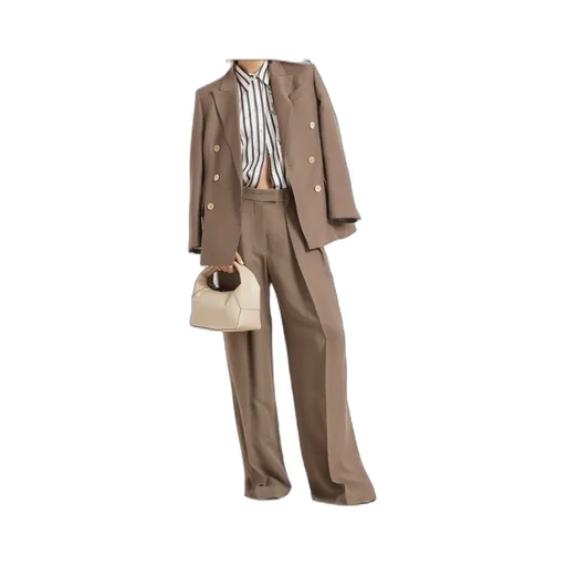 Pleat-Detailed Trousers