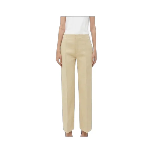 Logo Curved Casual Pants