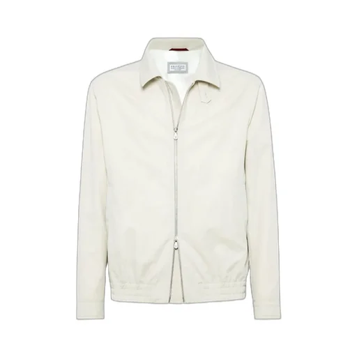 Elasticated Hem Zipped Jacket