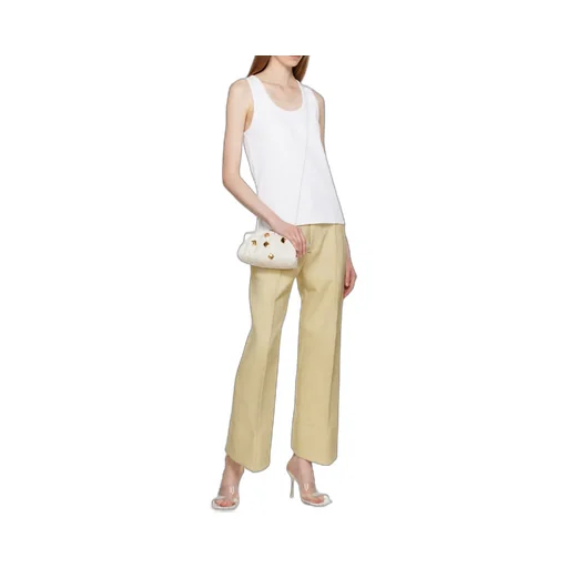 Logo Curved Casual Pants