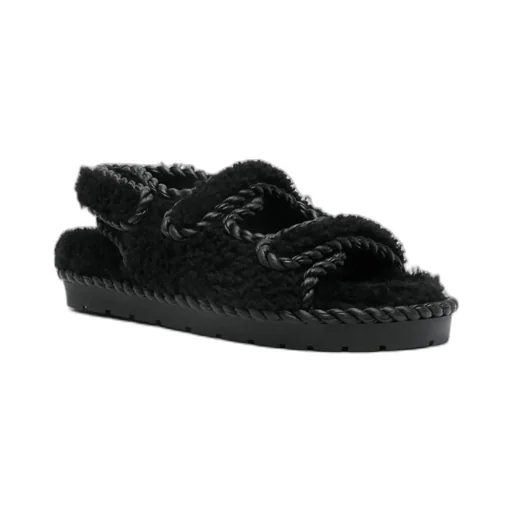Round-Headed Flat Sandals