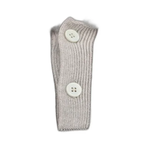 Long-Sleeved Knitted Polo Shirt