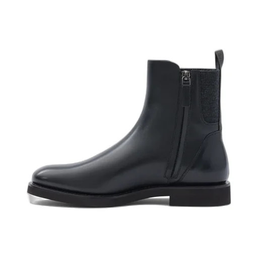 Leather Chelsea Boots