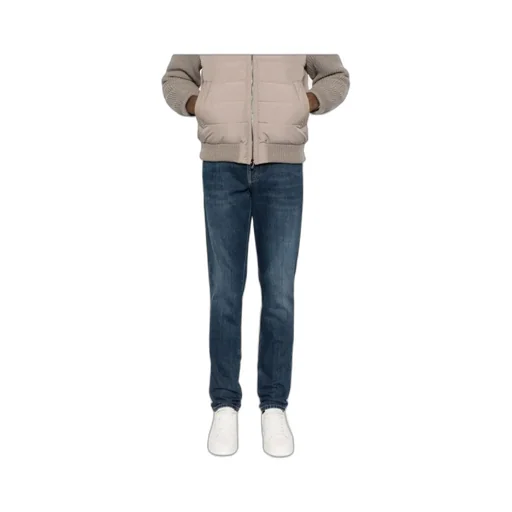 Whiskering-Effect Jeans