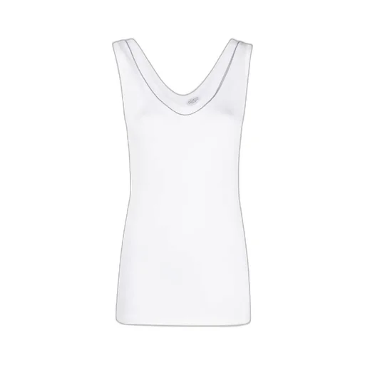 Embellished Trim Tank Top