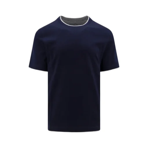 Layered-Effect Crewneck T-Shirt