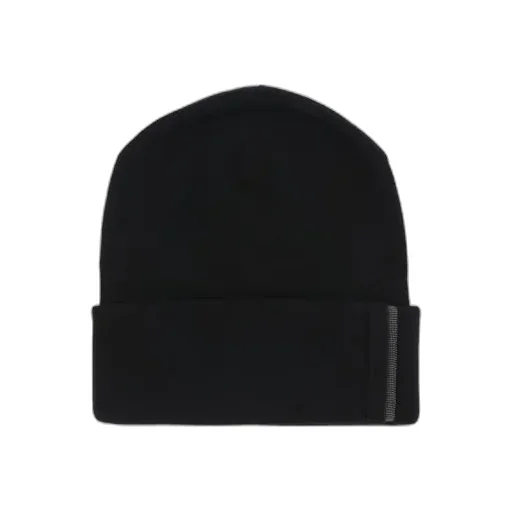 Turn-Up Hem Knitted Beanie