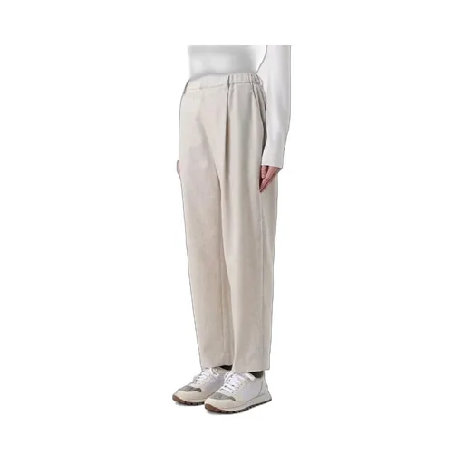 Pleat-Detail Trousers
