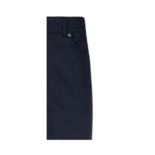 Straight-Leg Logo Patch Chinos
