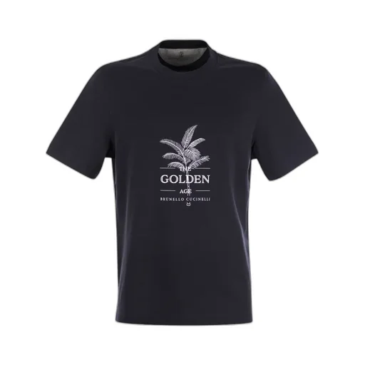 Logo Printed Crewneck T-Shirt