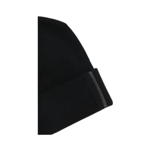 Turn-Up Hem Knitted Beanie