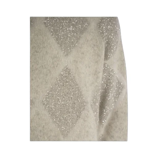 Sequined Roll-Neck Jumper