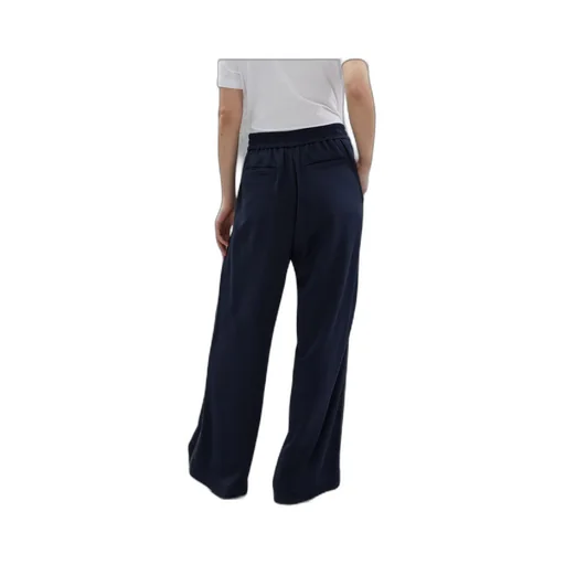 Drawstring Waistband Relaxed-Fit Pants