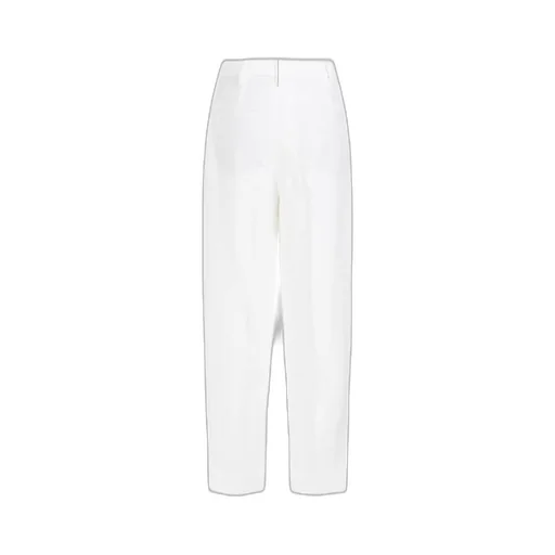 High-Waist Cropped Trousers