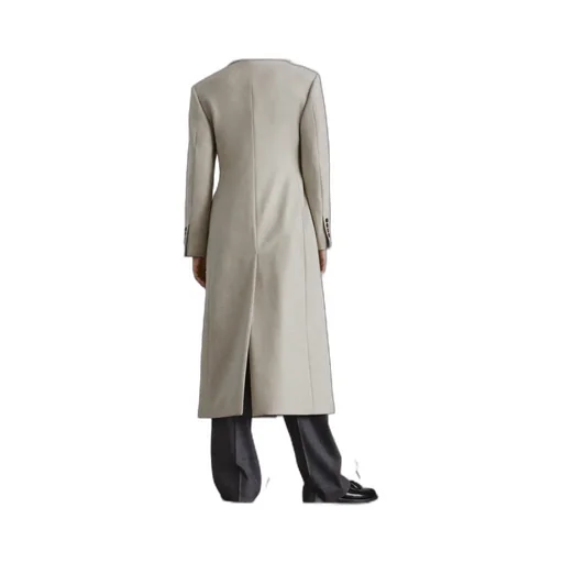 Single Breasted Long Coat