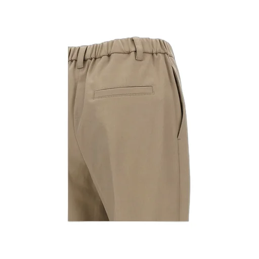 Pleat Straight-Leg Trousers