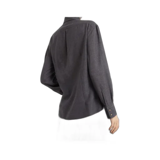 Monili-Trim Button-Up Shirt