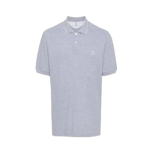Logo-Embroidered Short-Sleeved Polo Shirt