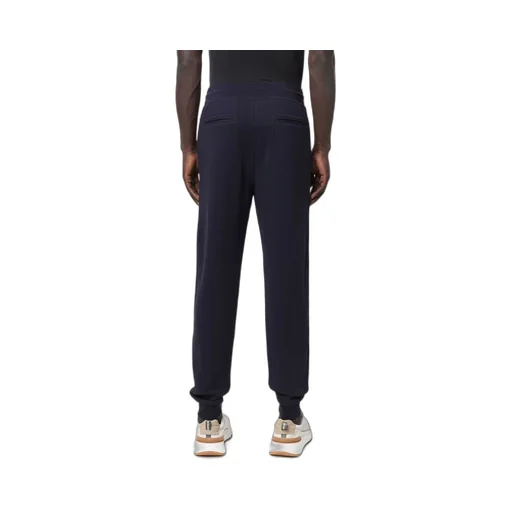Elasticated Drawstring-Waistband Track Pants