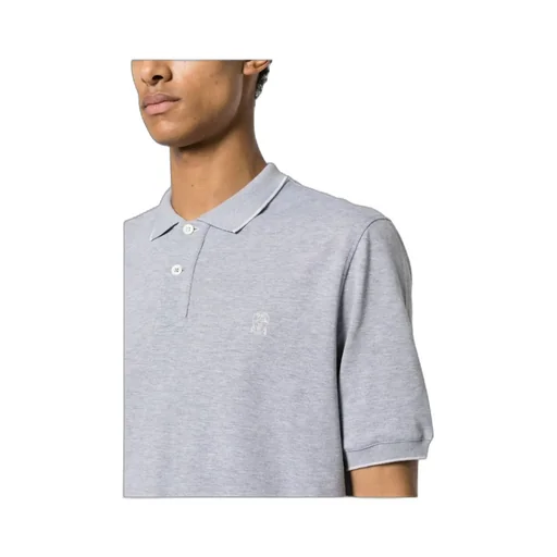 Logo-Embroidered Short-Sleeved Polo Shirt